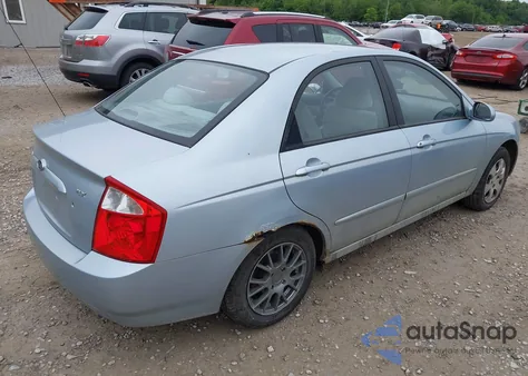 2006 Kia Spectra Ex/Lx/Sx из США, поврежденный, VIN KNAFE121465362915
